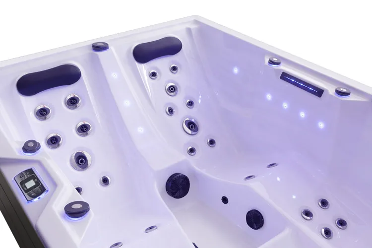  Уличная гидромассажная Ванна spa дизайнерские массажные ванны с горячей пружиной новая большая ванна спа для 3