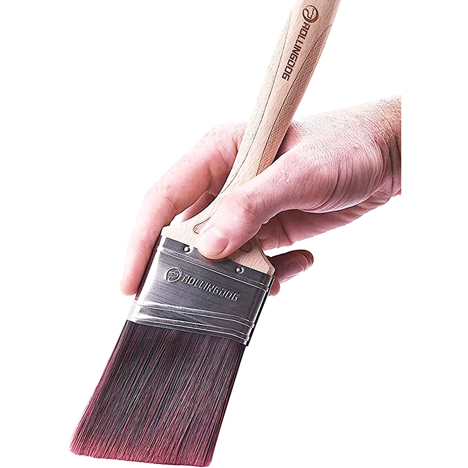 DOBERMAN 2.5 Laser engraved handle  Angular Paint Brush