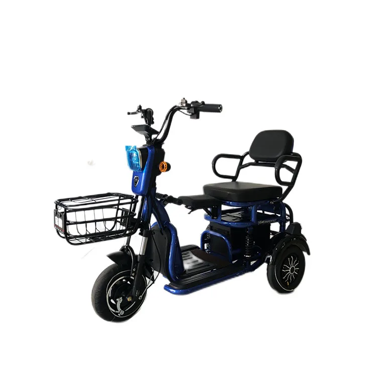 Customizable Double Drive Climbing Electric Tricycles Three Wheel High Speed Electric Tricycles To Adult Scooter For The Elderly