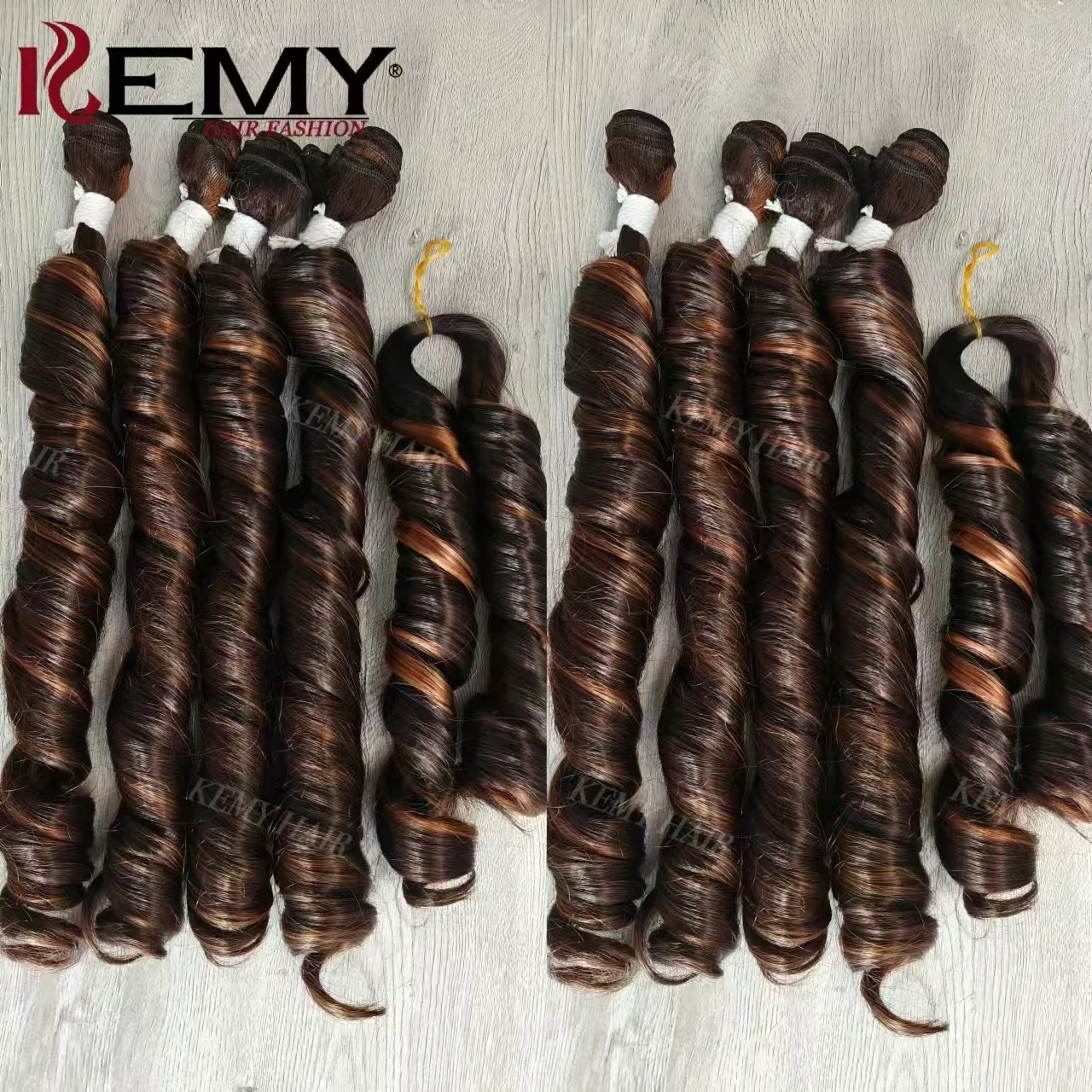 Synthetic Hair Extension Soft Fiber Synthetic Packet French Curl Synthetic Hair Weft Corchect Braid Spiral Curl Bundle for Women