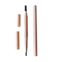 Оптовая продажа, 2021 блестящий тонкий водостойкий долговечный карандаш для бровей с индивидуальным логотипом, карандаш для бровей