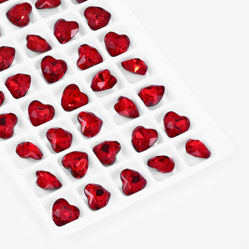
Xichuan Lovely Heart K9 Glass Fancy Rhinestones for Nail Art Decoration Jewelry Making 