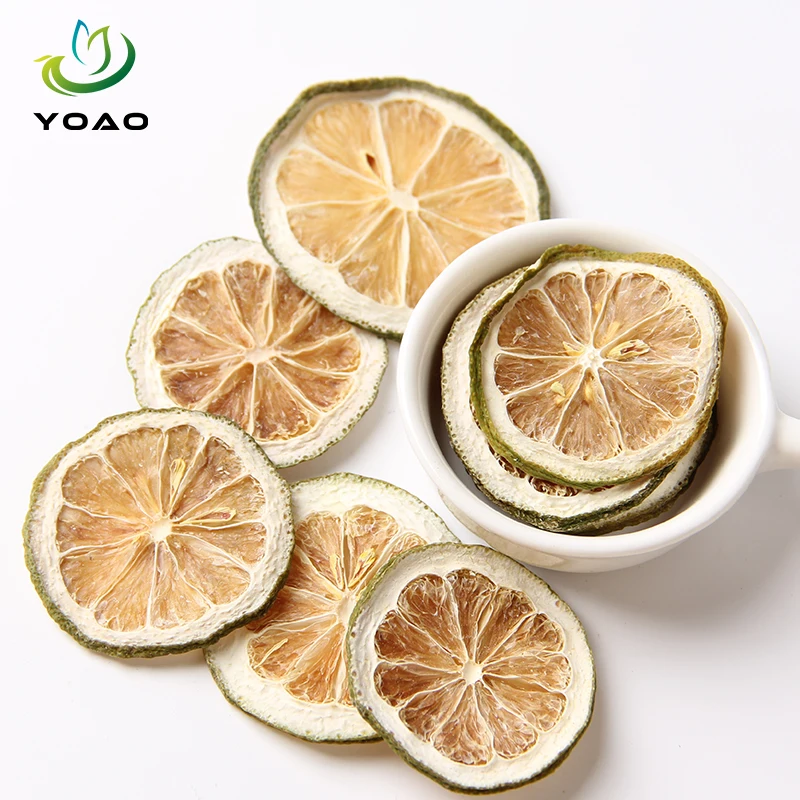 Natural Dried Lime Slices Air Dried Lime Peels Edible Fruit Lime Tea Cake Dessert Decoration Soap Candle Making Material