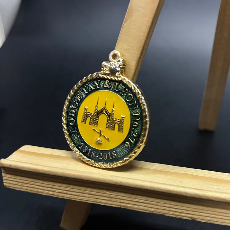 Custom High Quality Die Cast Metal Keychain Modern 3D Soft Enamel UV/Offset/Silk Screen Printing Brass Material