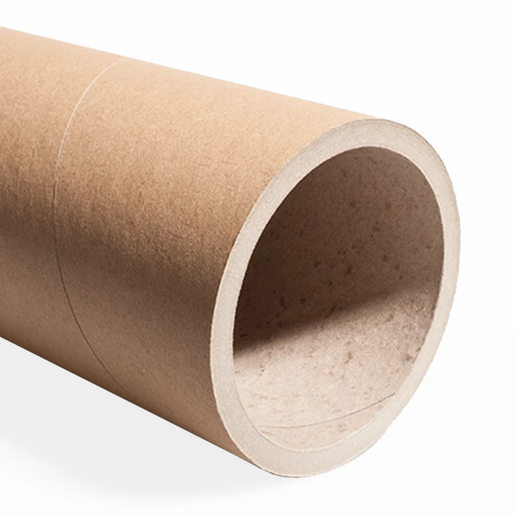 China Factory bath paper tube  Recyclable Tube Packaging Kraft Paper Packaging Toilet Paper Tube