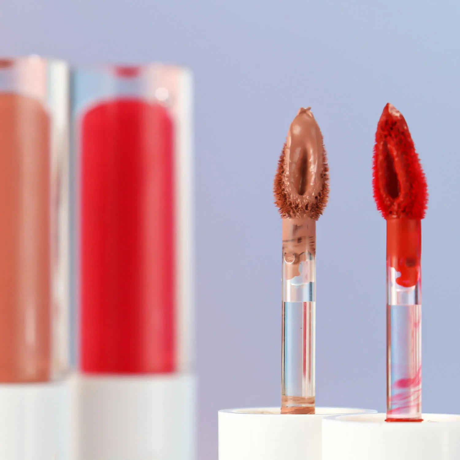 MLM Custom Makeup New Arrival Long-Lasting High Pigment Vegan Cruelty-Free Shimmer Tasty Flavored Plumping Glitter Lip Gloss