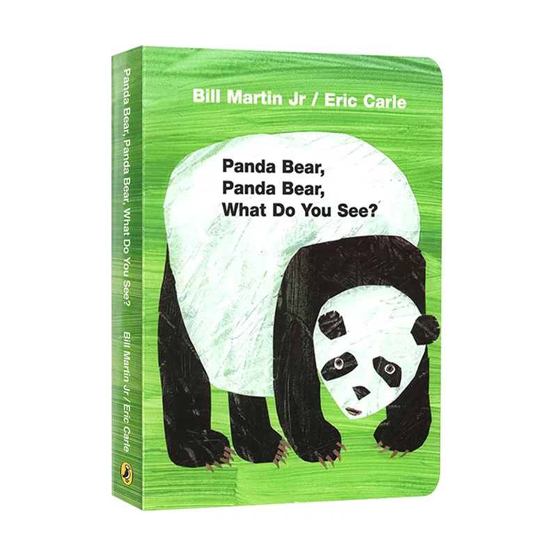 Eric Carle children book Panda Bear, What Do You See? Board Book