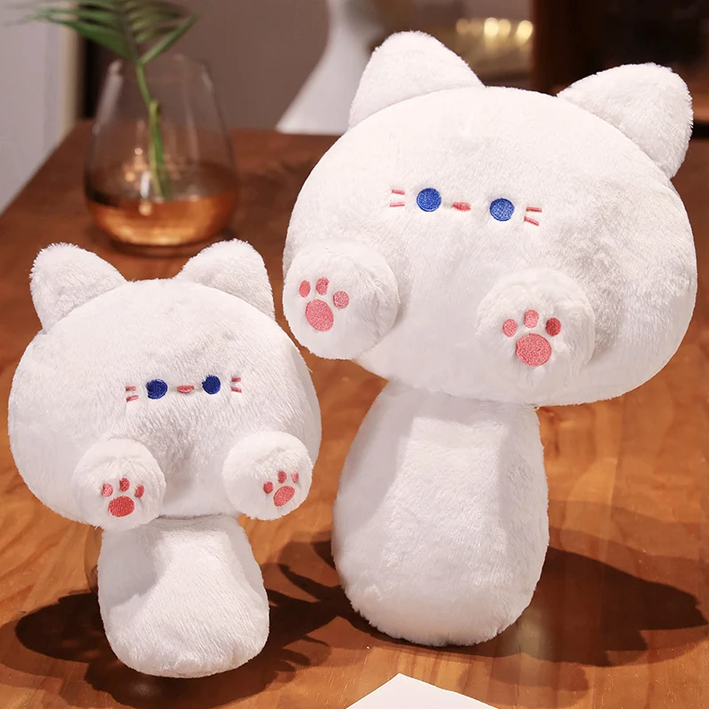 Wholesale new design cute stuffed animal plush toys lovely cat plush doll gift for kids