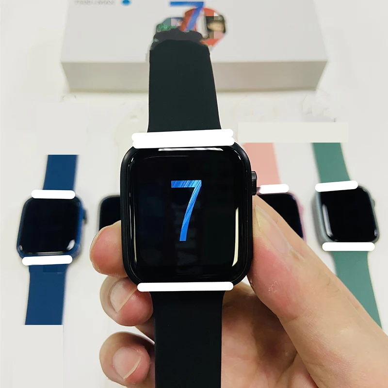 2022 Smartwatch T500+Max Watch 7 Iwo Smart Bracelet T500+ Plus Call Reminde Eart Rate Sleep Monitor Series 7 Smart Watch