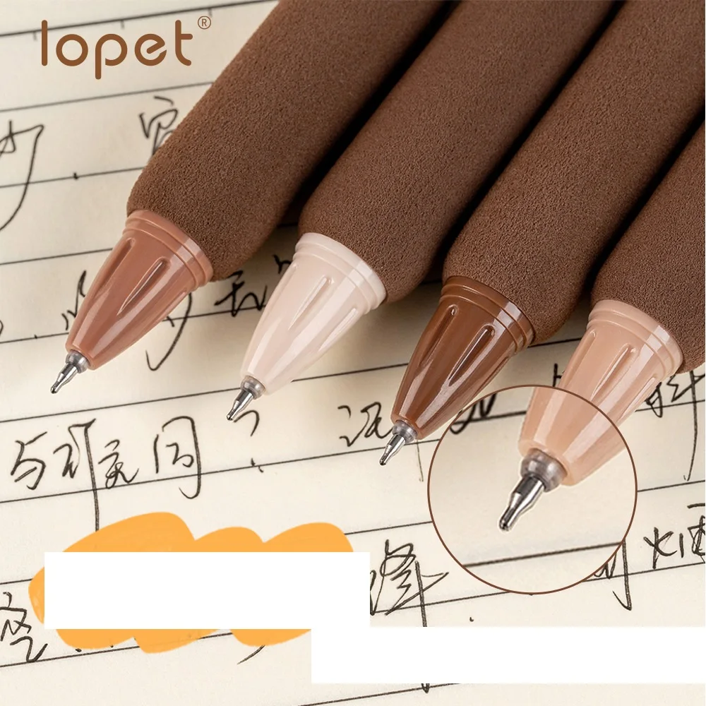 Kawaii Coffee Cappuccino Mocha Black ink Gel Pen Student Stationery School Office Supplies Kids Birthday Gift