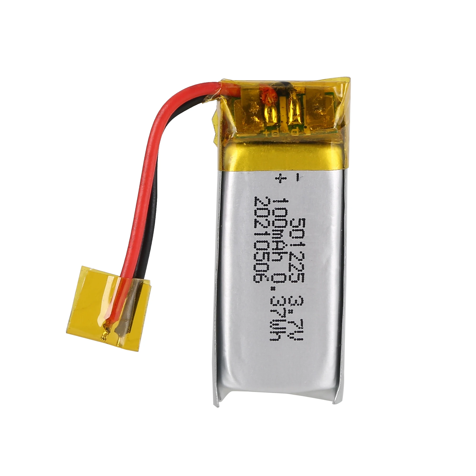 Rechargeable 3.7V Li Lipo Lithium Polymer Ion Battery Pack with 2 Pin 2.0mm/1.25mm JST Connector (502030 250mAh 1.25Jst)