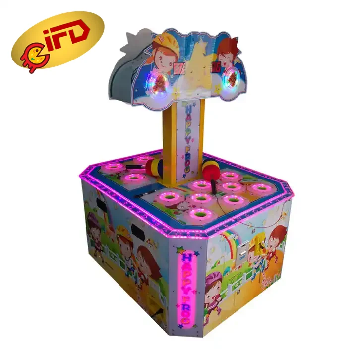 IFD 2 игрока Threeplus хит мышь сумасшедшая лягушка молоток игровой автомат для продажи