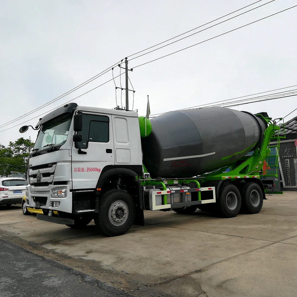 2017 HOWO cement mixing truck in good condition at a discounted price