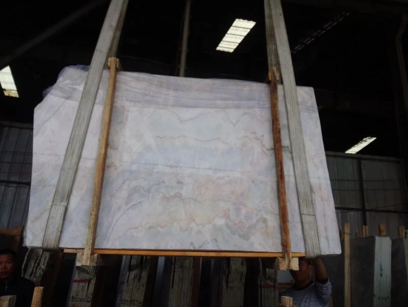 Good purple orchid white onyx marble slab for wall tiles