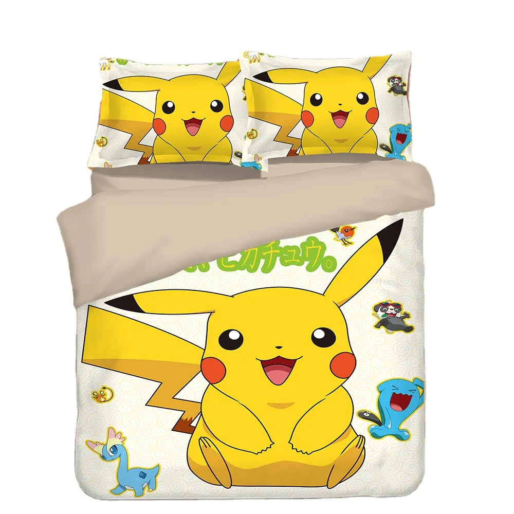 Супермягкий Детский Комплект постельного белья с 3D принтом пододеяльник простыня для маленьких девочек и мальчиков комплект