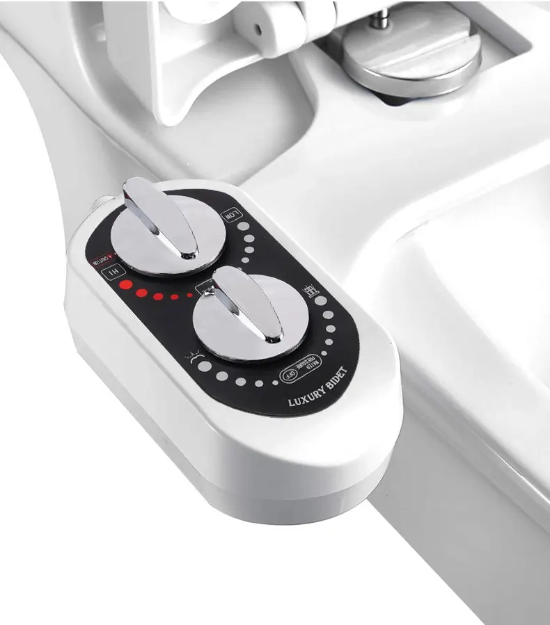 GALENPOO Hot and Cold Washer Bidet Intelligent Toilet Non-electric Body Washer Butt Self-cleaning Flush Cover Plate