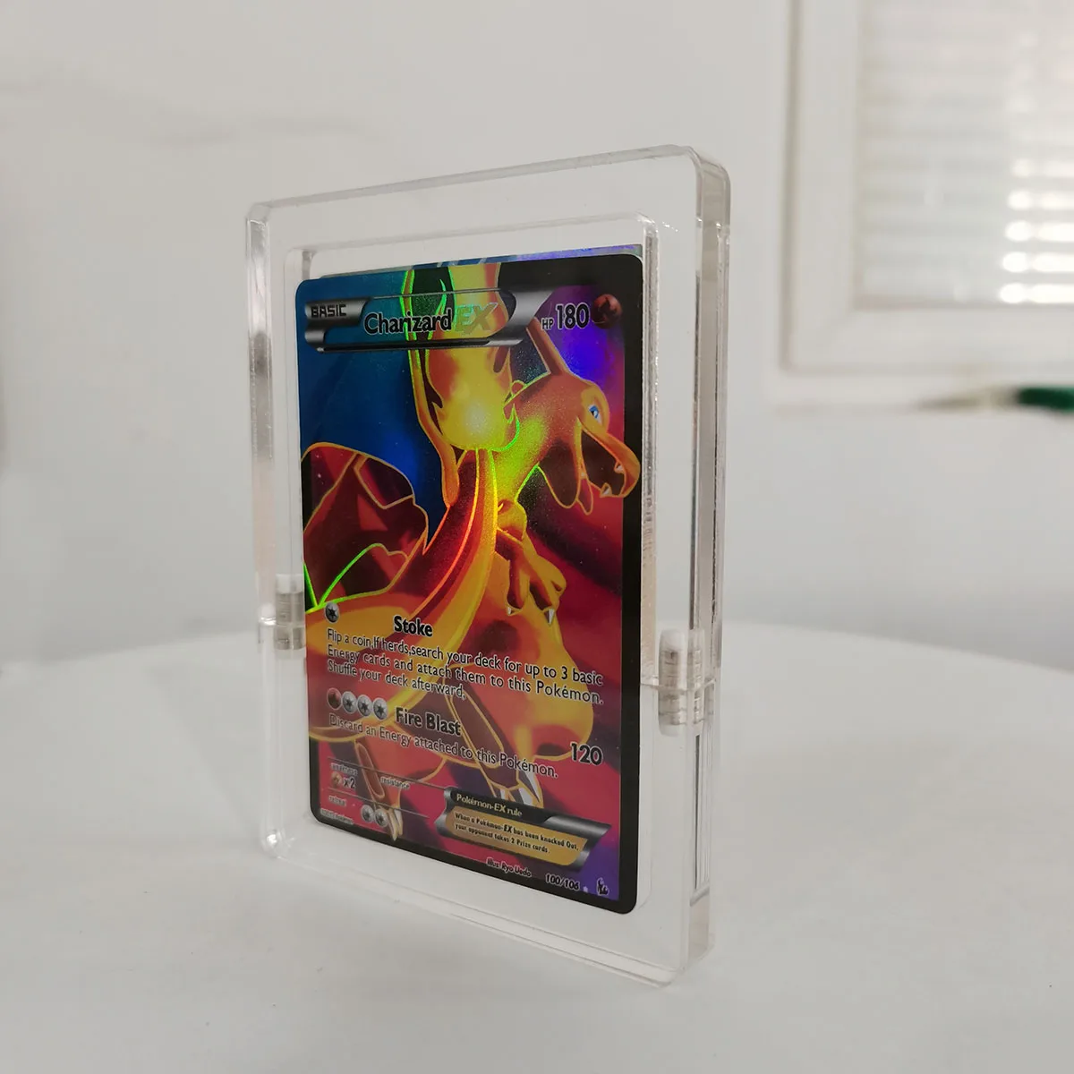 Высококачественный супер акриловый прозрачный Покемон booster pokemon pack коробка карт покемон