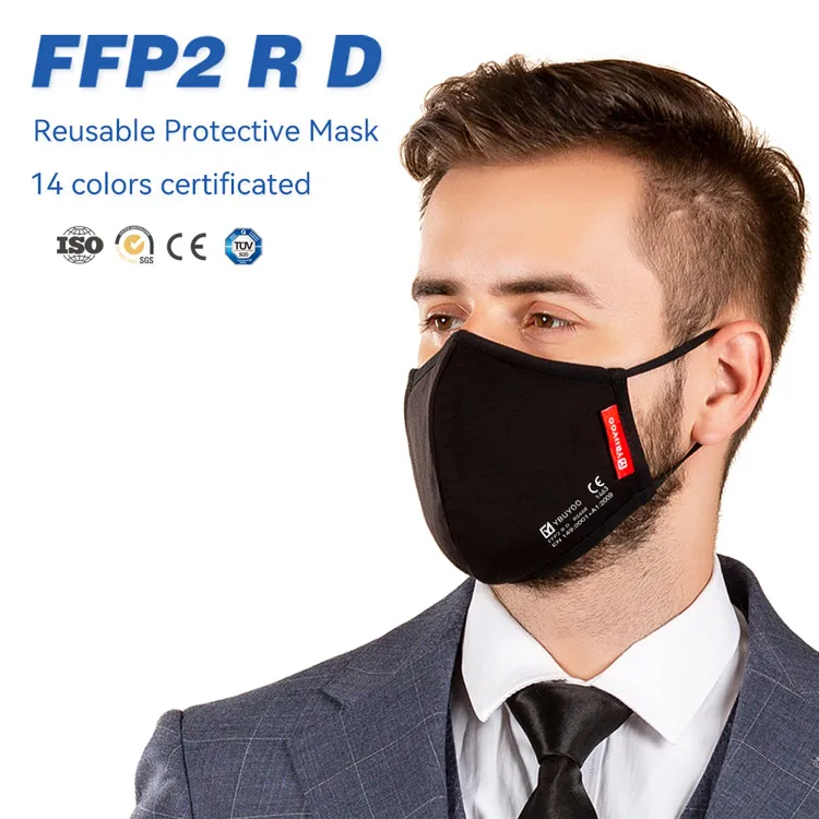 kn95 henan ybuyoo ce certificated ffp2 nano face mask custom logo reusable protective masks reusable nano masks