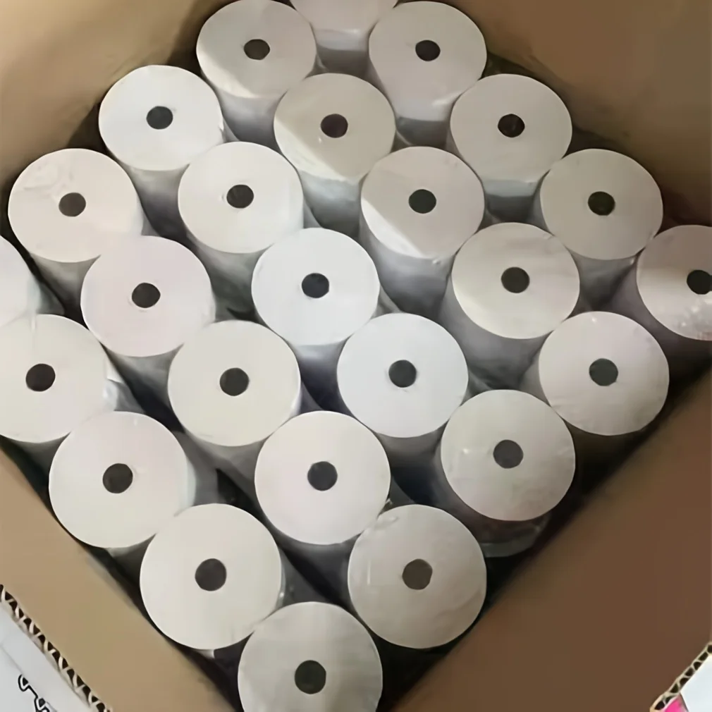 Theramal Paper Roll 57x30mm 57x40mm 57x50mm 80x60mm 80x70mm 80x80mm ATM Paper