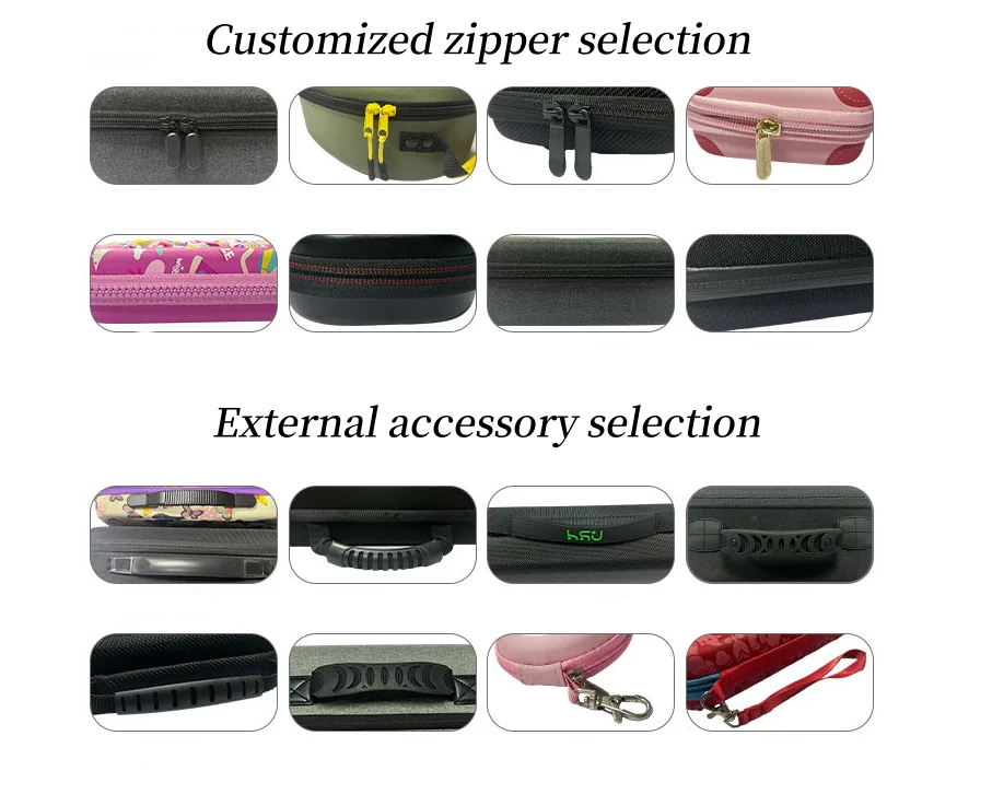 Lightweight EVA Audio Storage Case Nylon Organiser Bag With Shockproof Feature for Recorder and Headphones-Wholesale