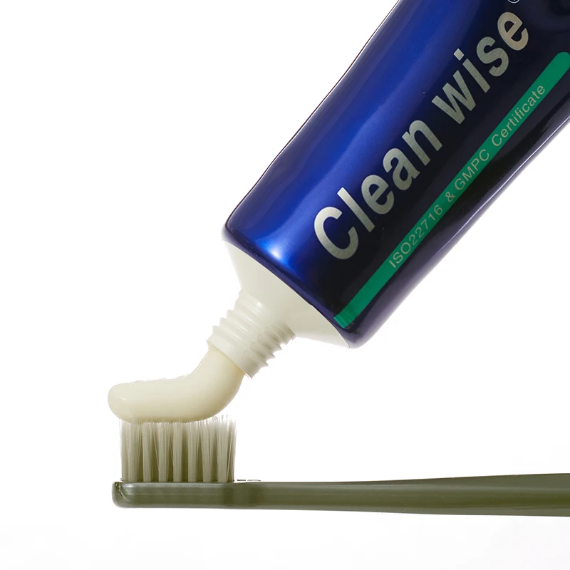 Custom Private Label Gums Bleeding Anti Sensitative Anti Plaque Fluoride Free Mint Flavored Toothpaste