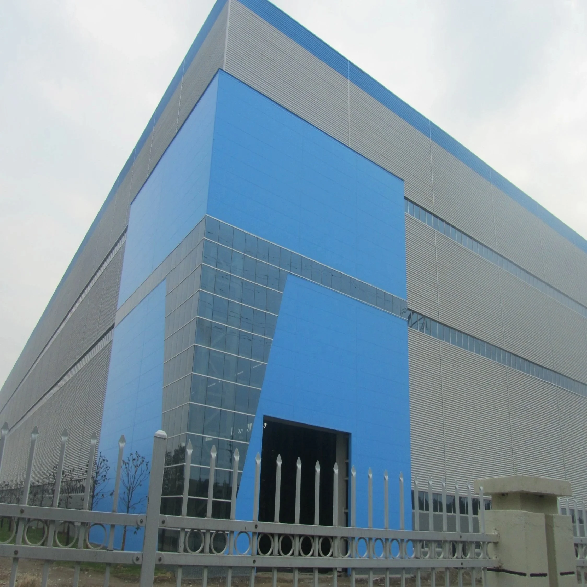 Prefab Portable Collapsible Pu Sandwich Panel Prefabricated steel structure metal warehouse