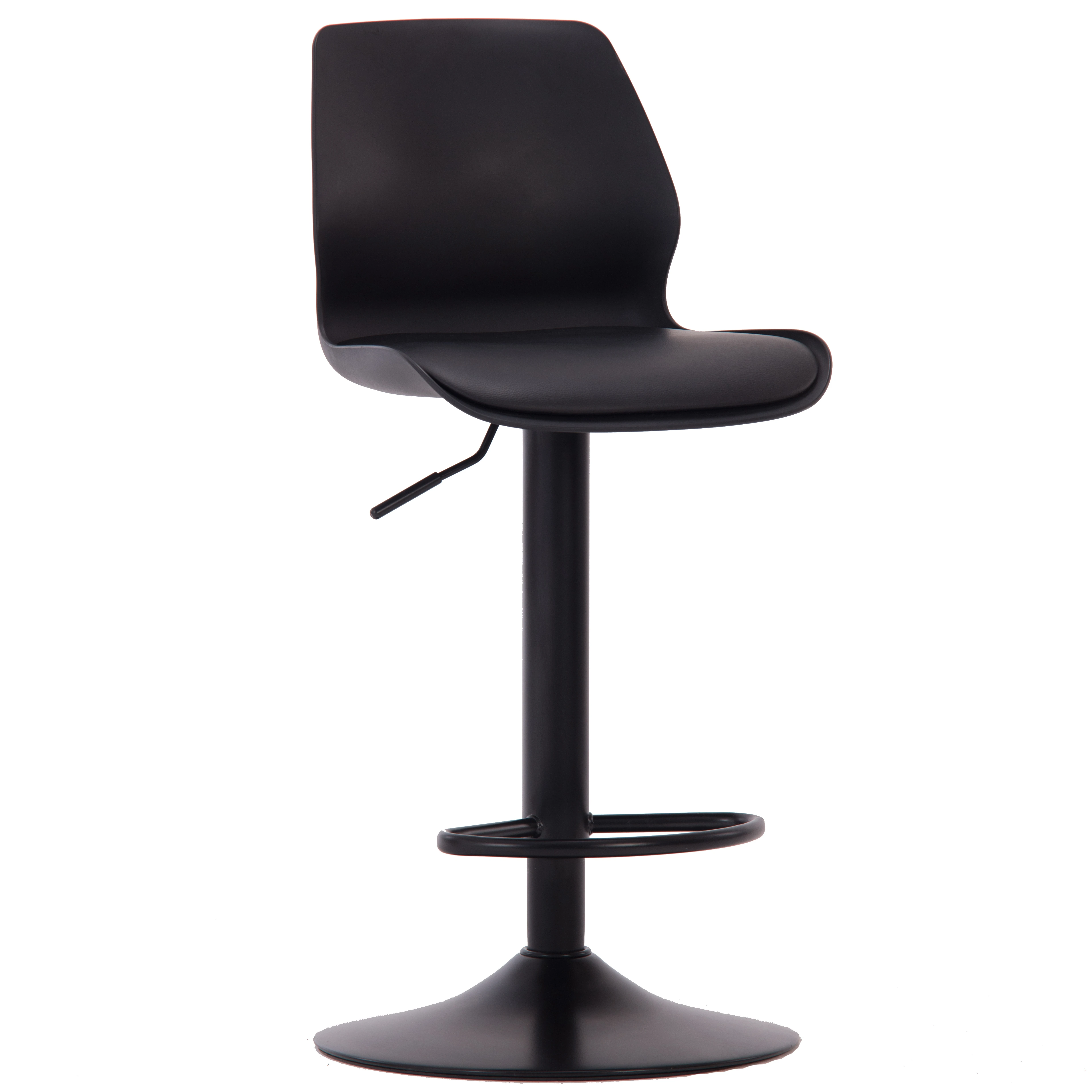 Лидер продаж, китайский завод, лидер продаж, дешевый черный барный стул на заказ, стул из полипропилена