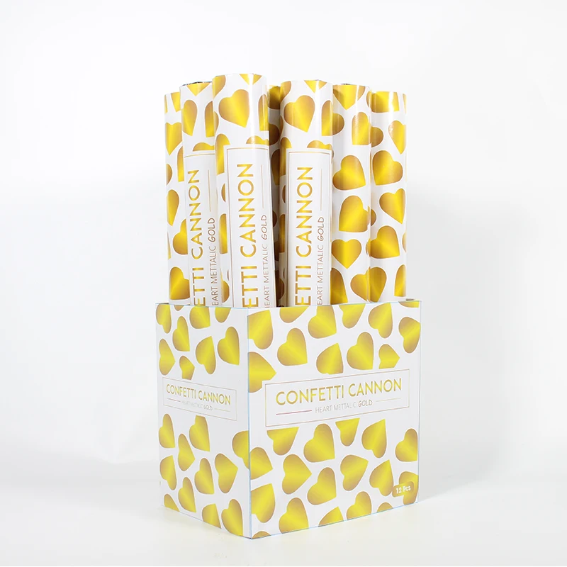 OEM Service Compressed Air Confetti Cannon Eco-friendly Foam Ball Shooters with Smile Ball