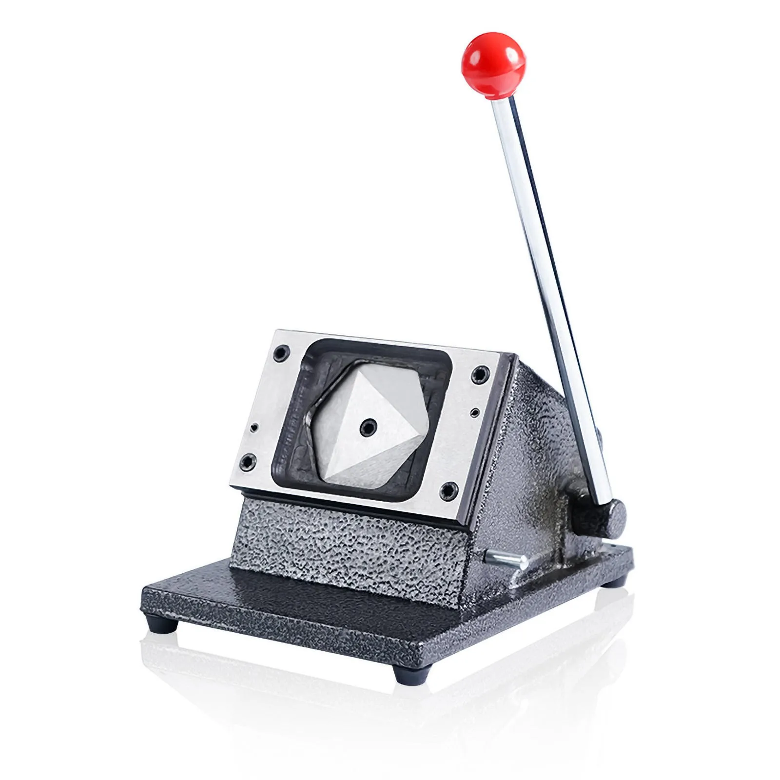 66*58Mm Hexagonal Button - Badge Refrigerator Sticker Making Machine High Quality Hand Press Hand Badge Machine