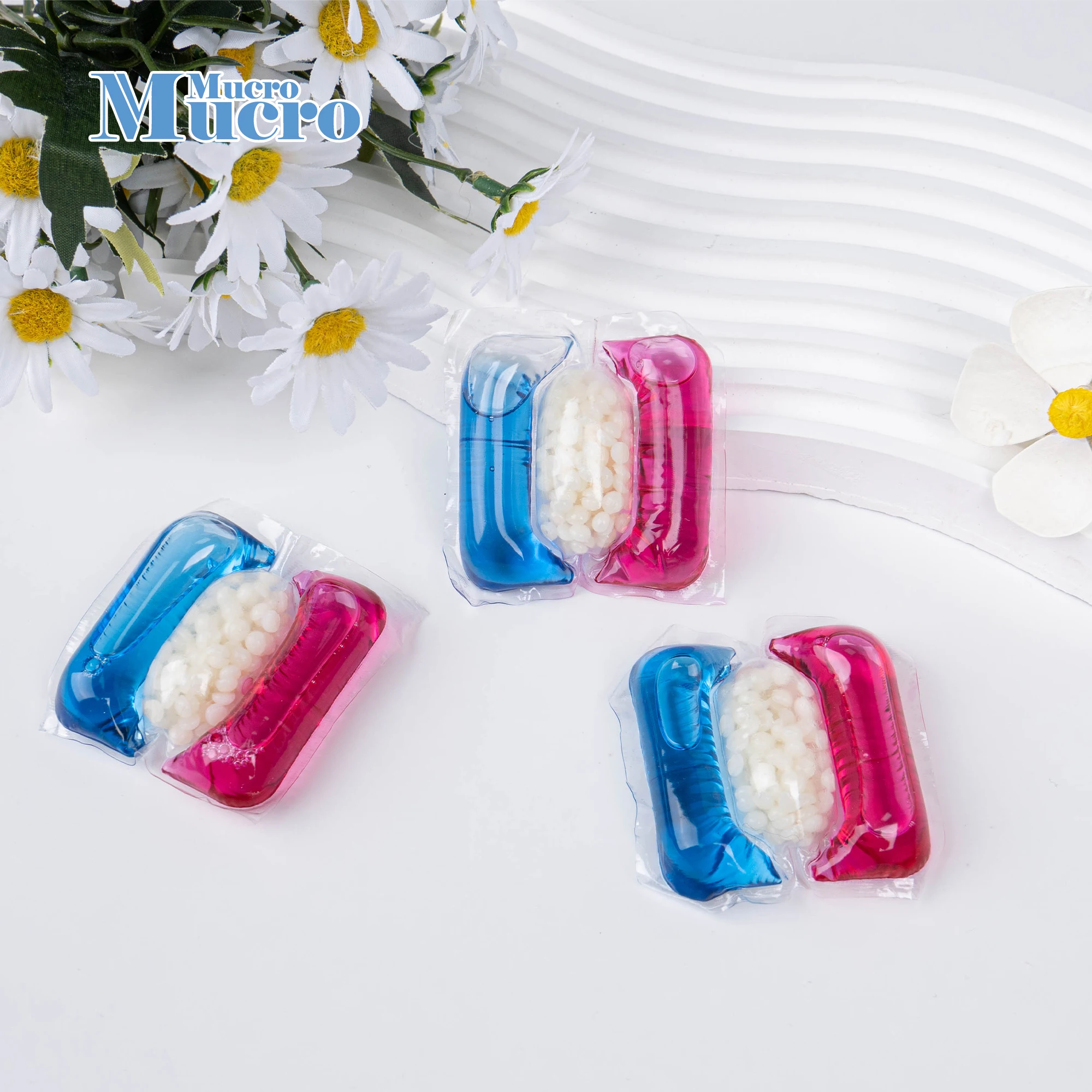 Oem Odm 3 In 1 Laundry Capsule Laundry Detergent Capsules Laundry Condensate Beads With Scent Booster Beads