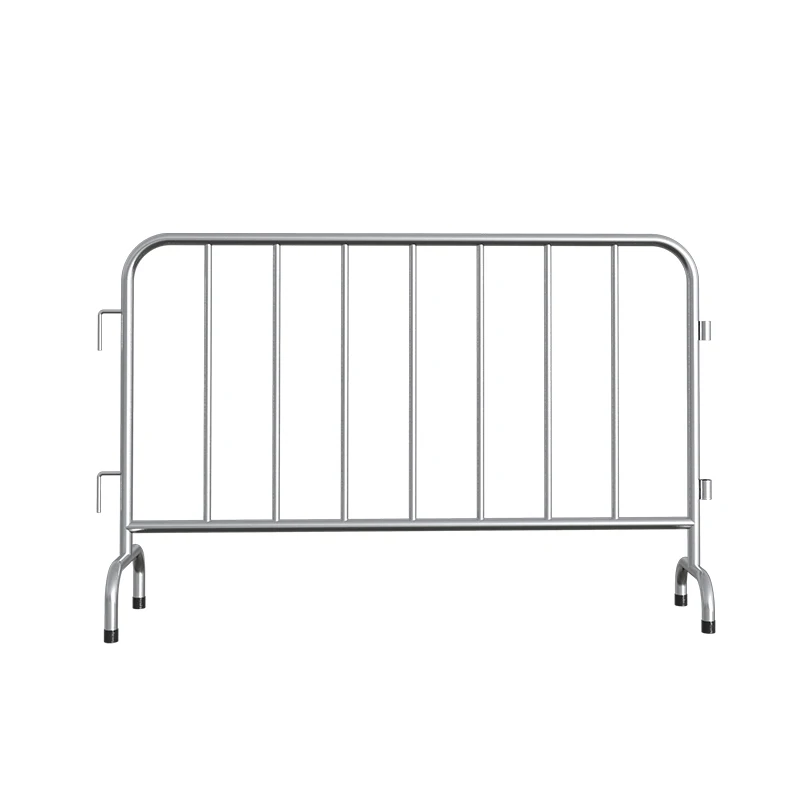 Silver Stainless Steel Guardrail Public Queue Barrier  Guidance Metal Fencing Widely Used Crowd Control Barricade