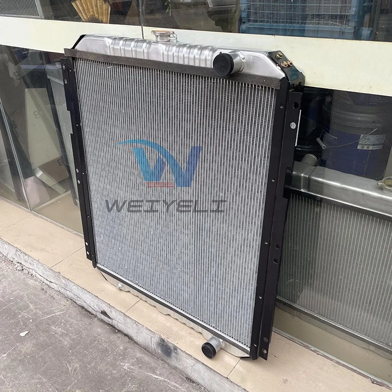 Factory direct sales of High-quality industrial machinery parts  SH220A1 excavator water tank radiator assembly