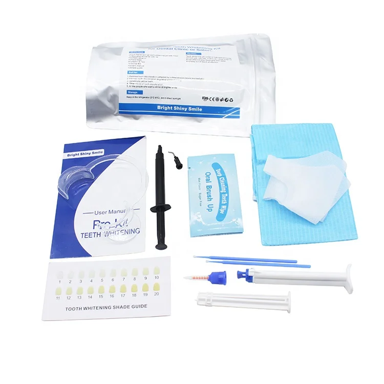 CE Registered Professional teeth whitening kit for clinic Peroxide Teeth Whitening Gel Kit 35%HP