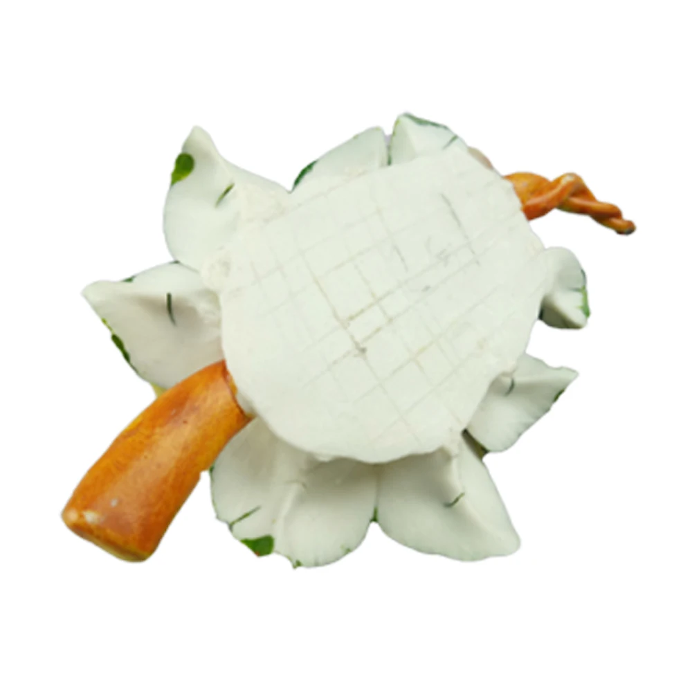 
Porcelain flower ornament small ceramic artificial flower 