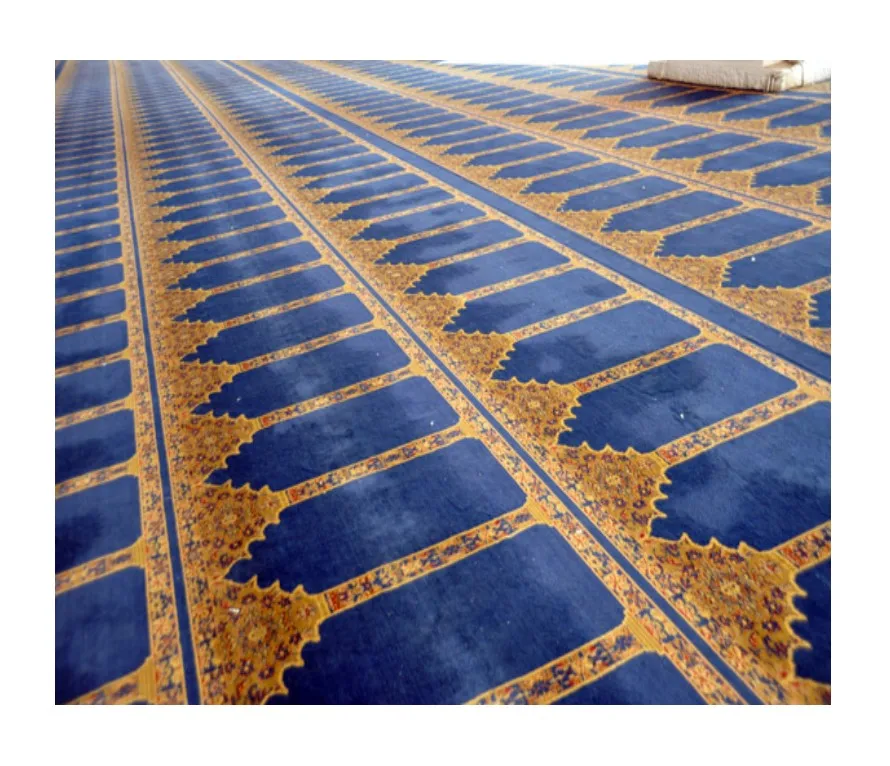 Dubai Market Muslim Turkey Wool Mosque Axminster Carpet Roll for Sale