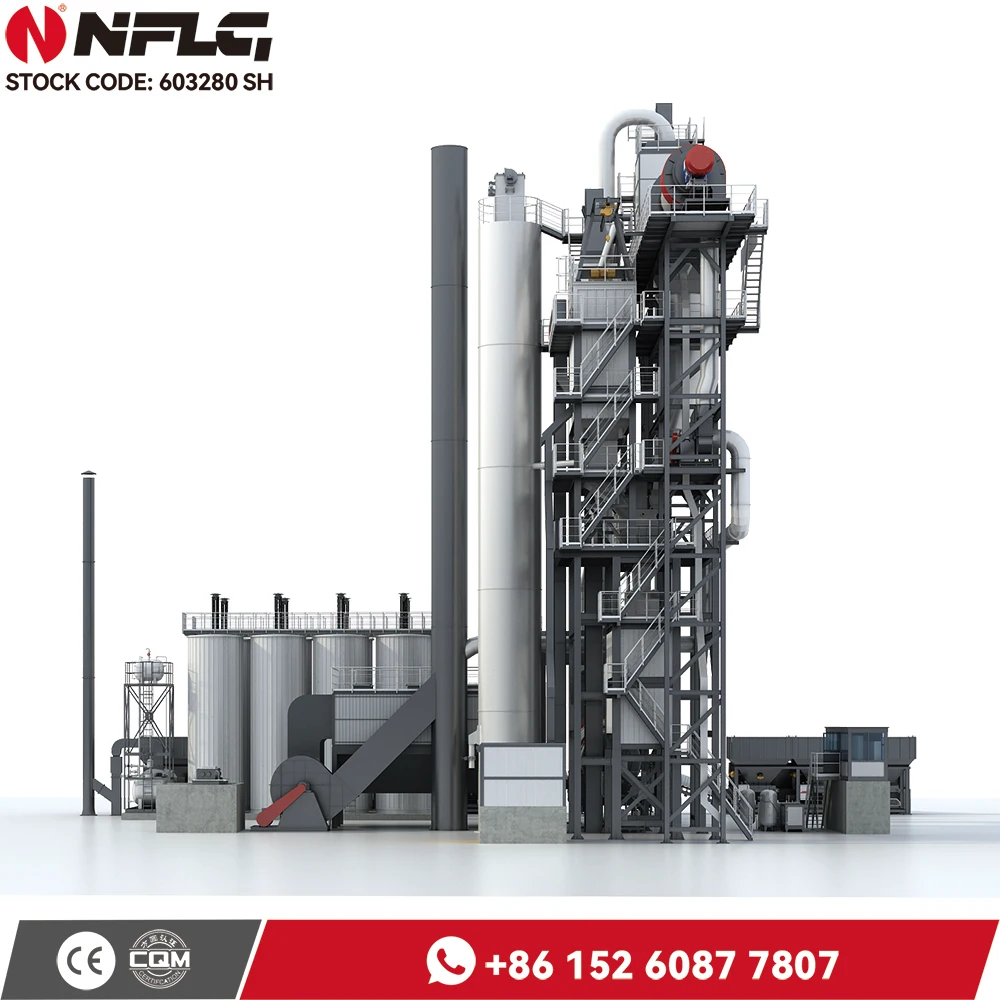 Quality authentic road construction equipment LBNZ2000 hot mix asphalt batching plant for sale