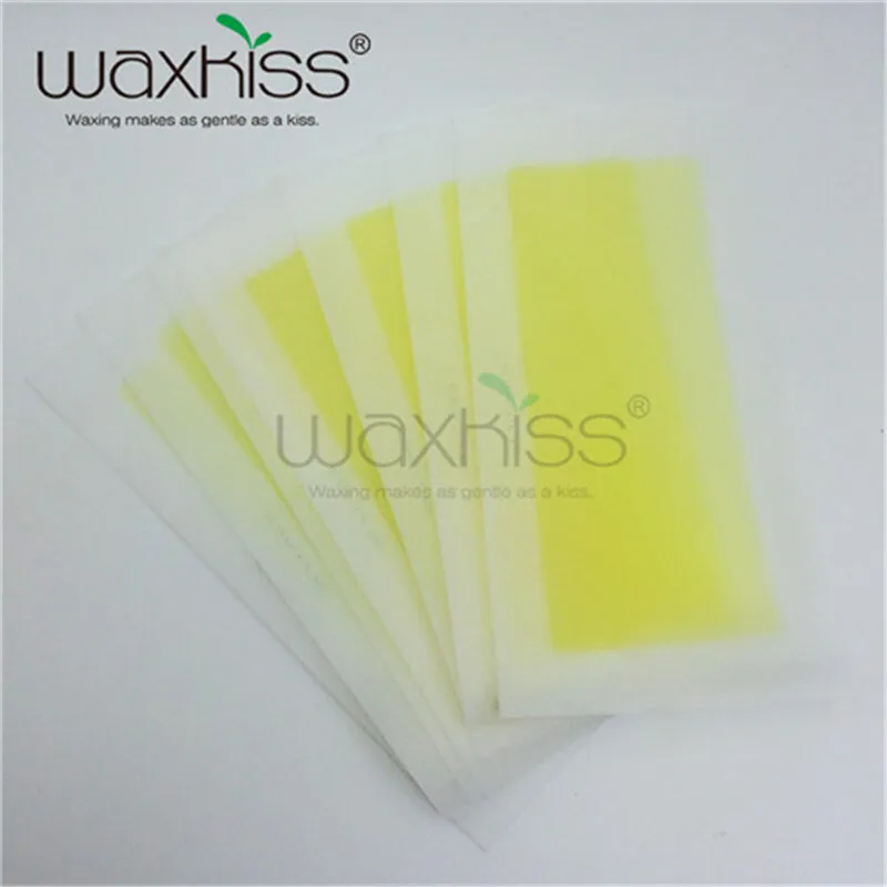 Waxkiss Wholesale Disposable Body ready to use cold wax strips for eyebrow hair removal
