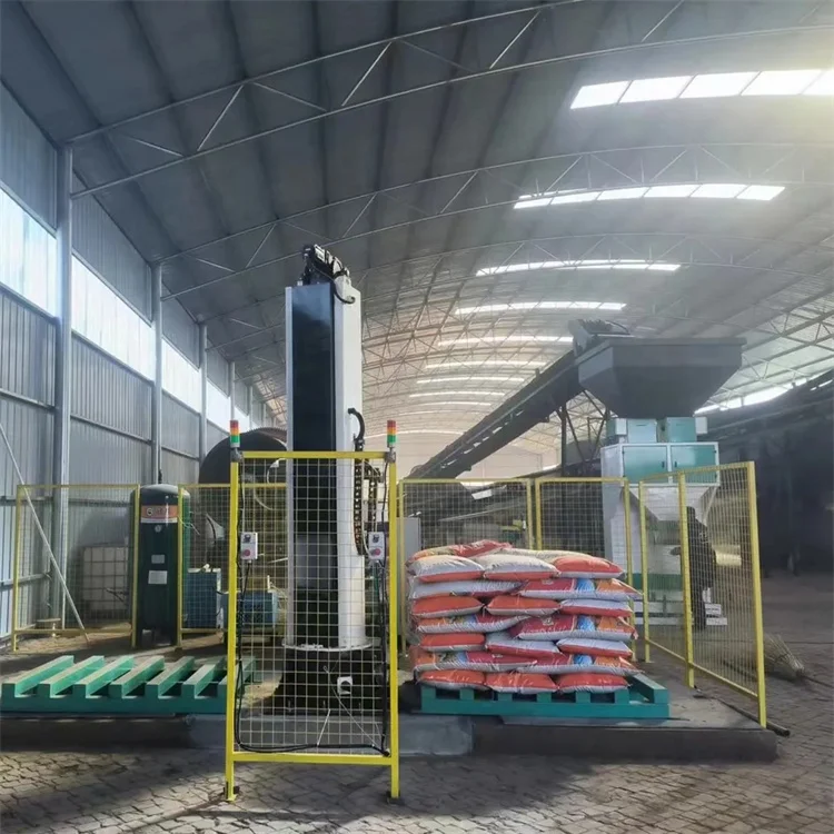 Industrial Column Robot Palletizer Packing Machine for  25kg 40kg Bags Palletizing Machine