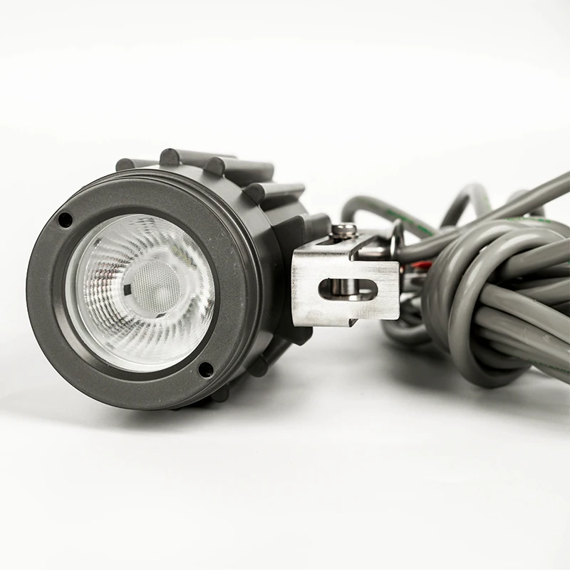 Stainless steel clamp spotlight USL 05LED-Ex