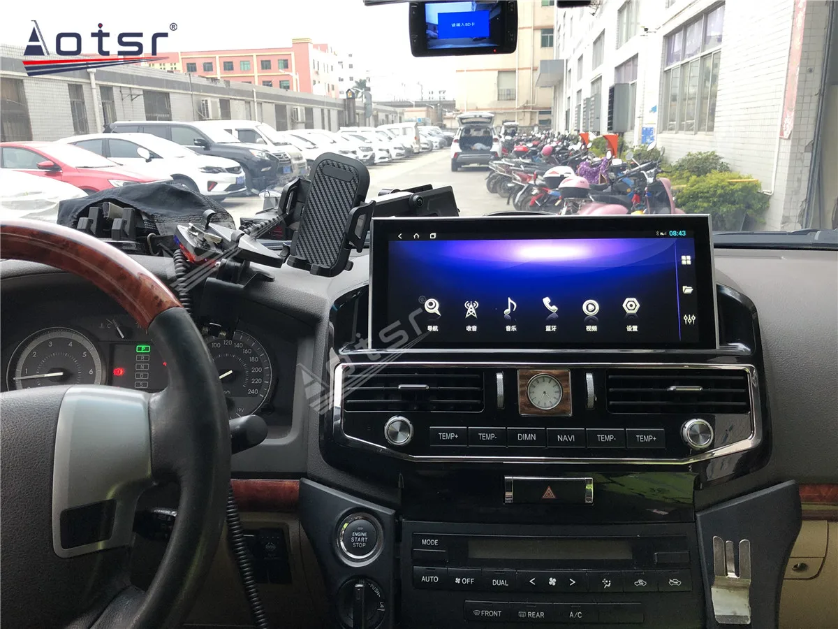  Android 10 128 Гб новый стиль для Toyota Land Cruiser LC200 VX GX VXS 5700 08-15 Tesla Радио мультимедийный плеер головное устройство авто