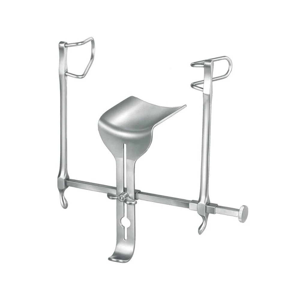 
ABDOMINAL GOSSET RETRACTOR STRAIGHT CENTER BLADE/SURGICAL GOSSET RETRACTOR SURGICAL INSTRUMENT 