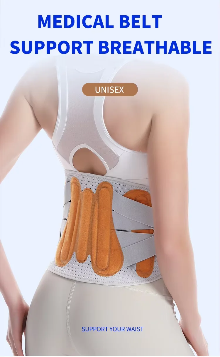 New Nylon Lumbar Support Polyester Pain Relief Adjustable Waist Support for Women