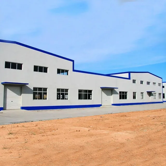 Production and processing prefabricated workshop prefab light steel structure workshop office building steel fabricated building