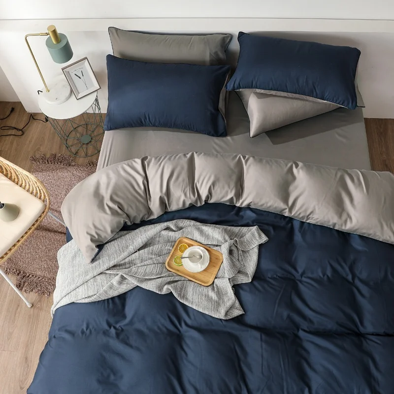 king size 3d bedding set bed sheet 100% cotton satin bed comforter set bedding