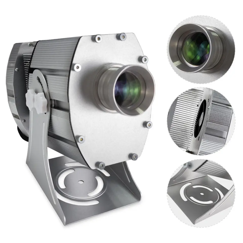 300w ip65 outdoor waterproof commercial street door laser logo light rotating gobo projector wedding led advertising light