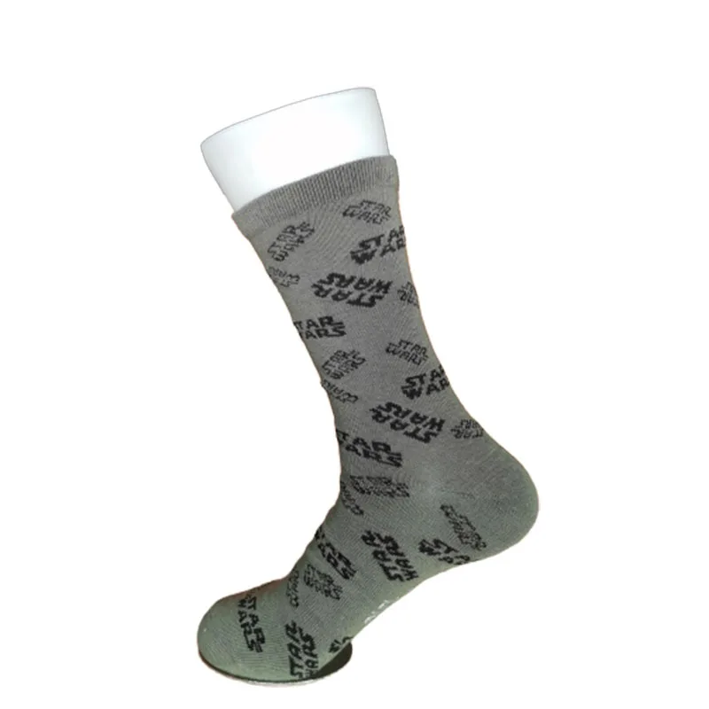 Custom Design Embroidered Logo Knit Warm Socks Men Socks Custom Logo