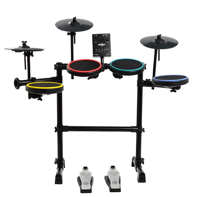 
Factory direct sales ABS electronic EDS-908-3 drum electric drum set 