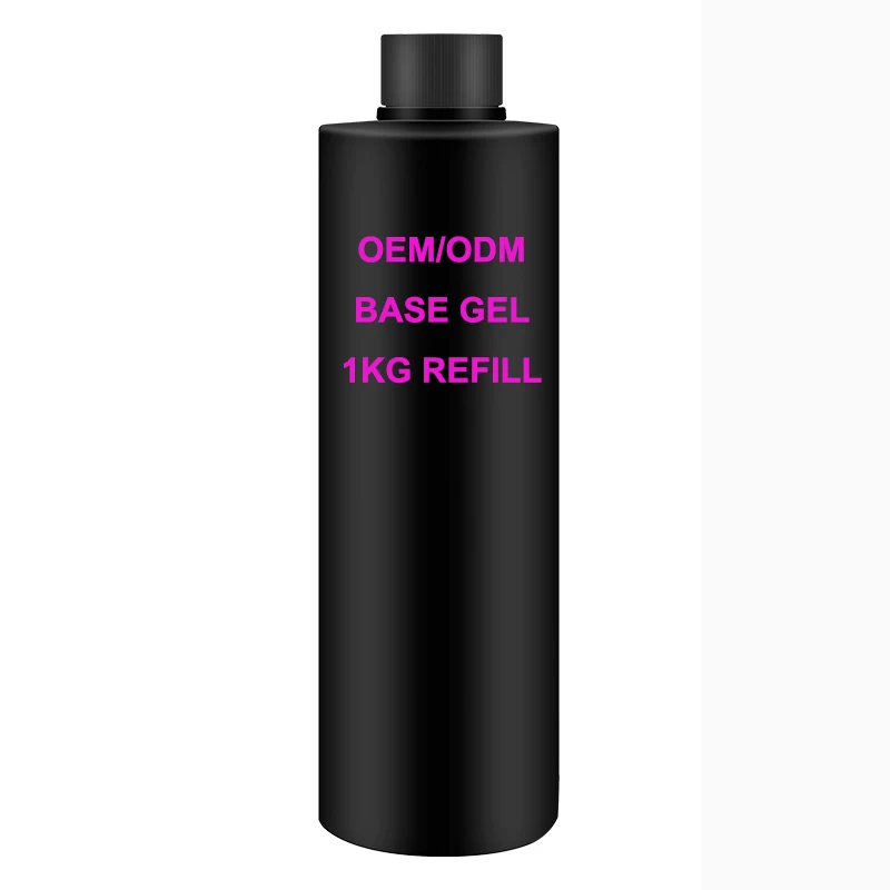 XGM NAILS Gel Glue For Nails 1kg Gel Polish Materials Good Price Top And Base Gel Nails Rubber Base Coat