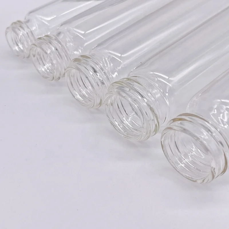 Glass Test Tube With Twist Screw Lid For bath salt