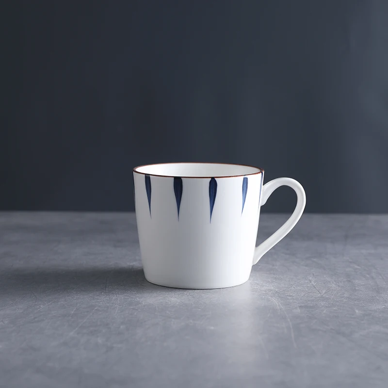 350ML Cup wholesale Ceramic Small Cup Coffee Porcelain mugs coffee cup